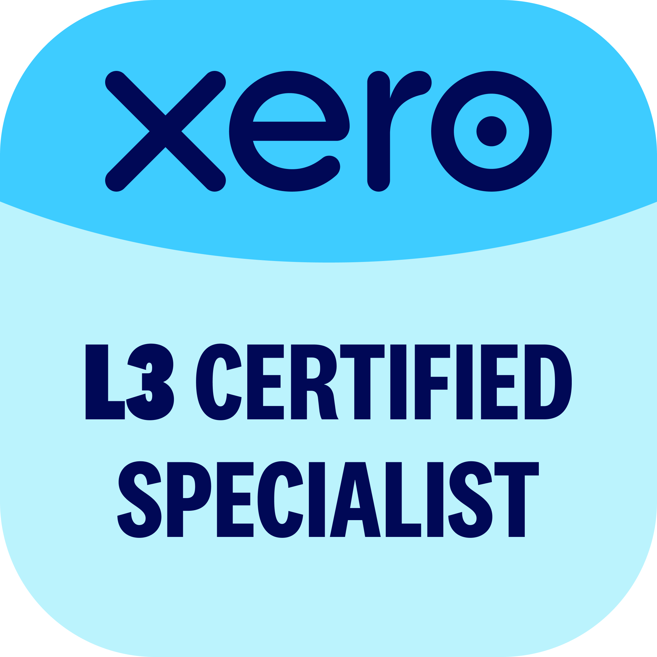 Xero specialist certification badge